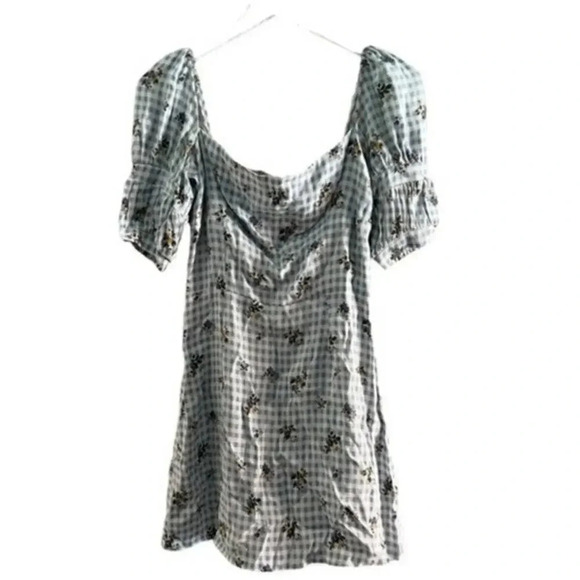 Reformation Kaley Floral Minidress In Al Fresco B770 - Picture 2 of 5